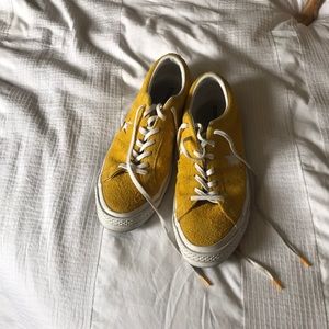 Mustard Yellow Converse